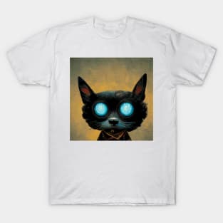 Blue Eyed RoboCat T-Shirt